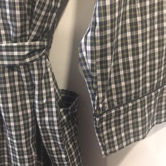 BOTTOMS OUT Men’s Woven Shawl Collar Robe - Picture 11 of 12